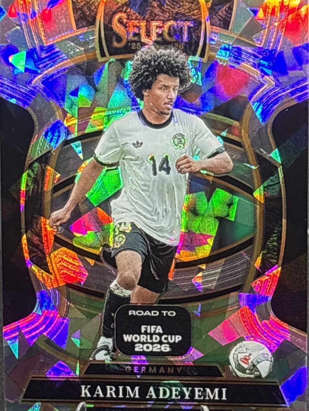 Panini Select Karim Adeyemi Holo Prizm Soccer Card